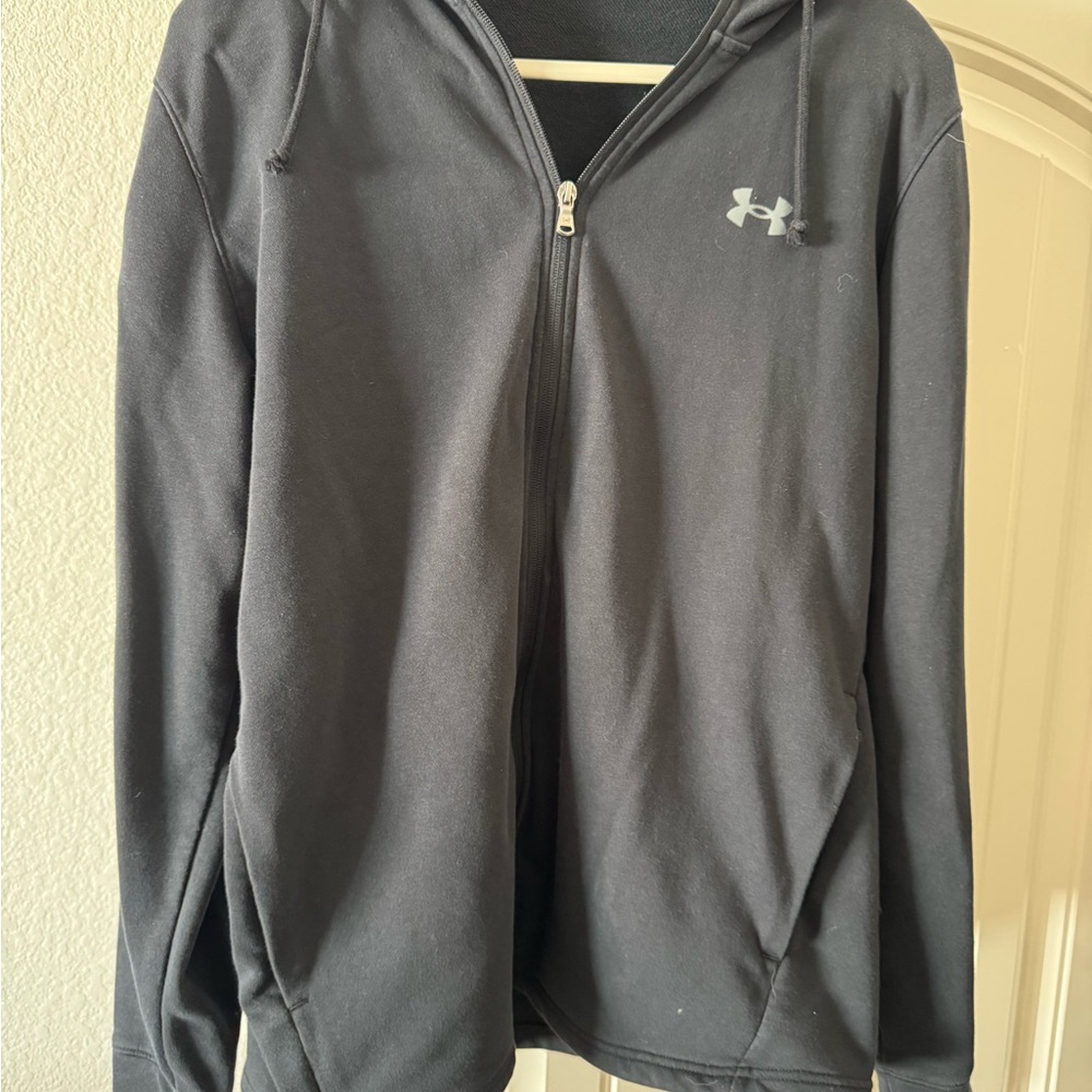 Under Armour Black Full Zip Up Hoodie